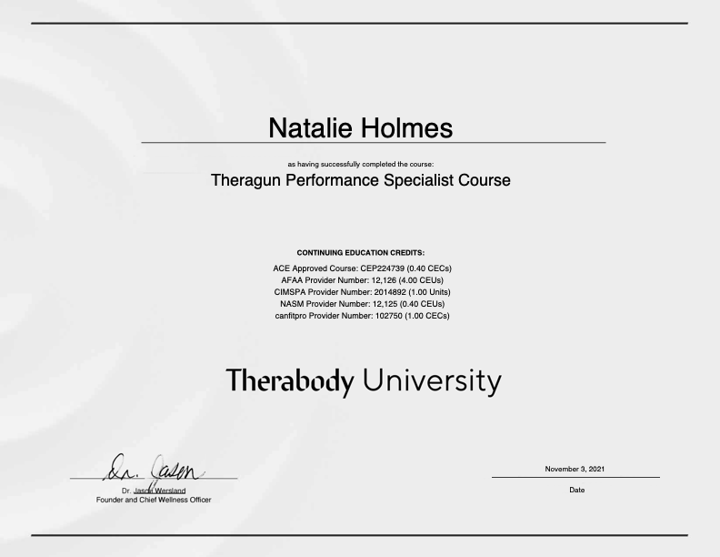 Theragun Performance Specialist